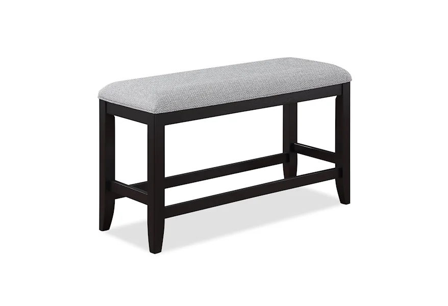 Frey Upholstered Counter-Height Dining Bench by Crown Mark at Royal Furniture
