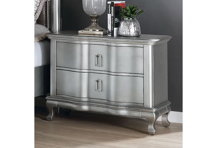 Aalok Nightstand by Furniture of America - FOA at Del Sol Furniture