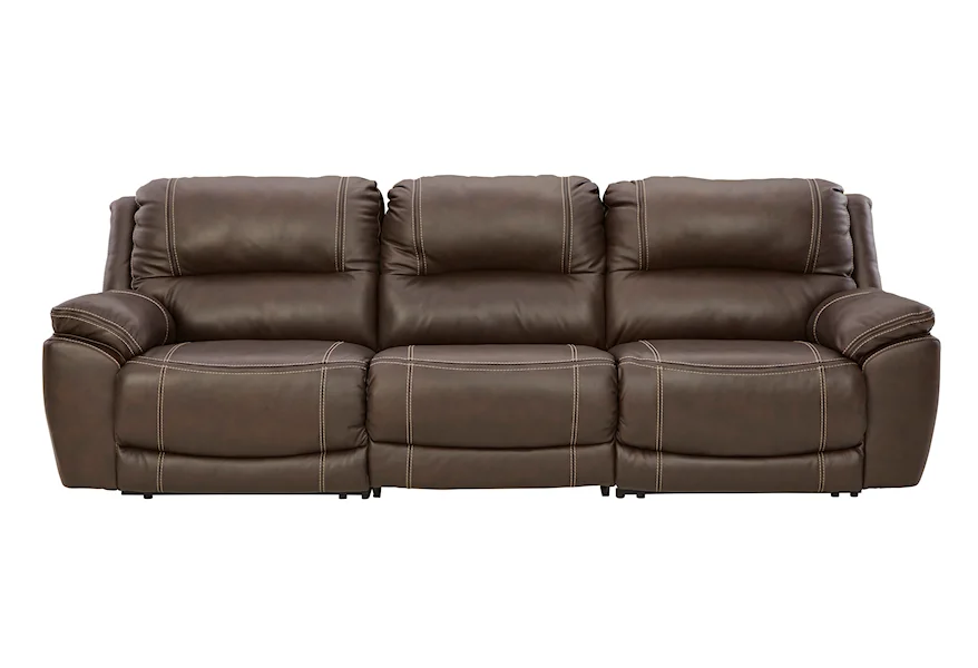 Dunleith Power Reclining Sectional Sofa by Signature Design by Ashley Furniture at Sam's Appliance & Furniture