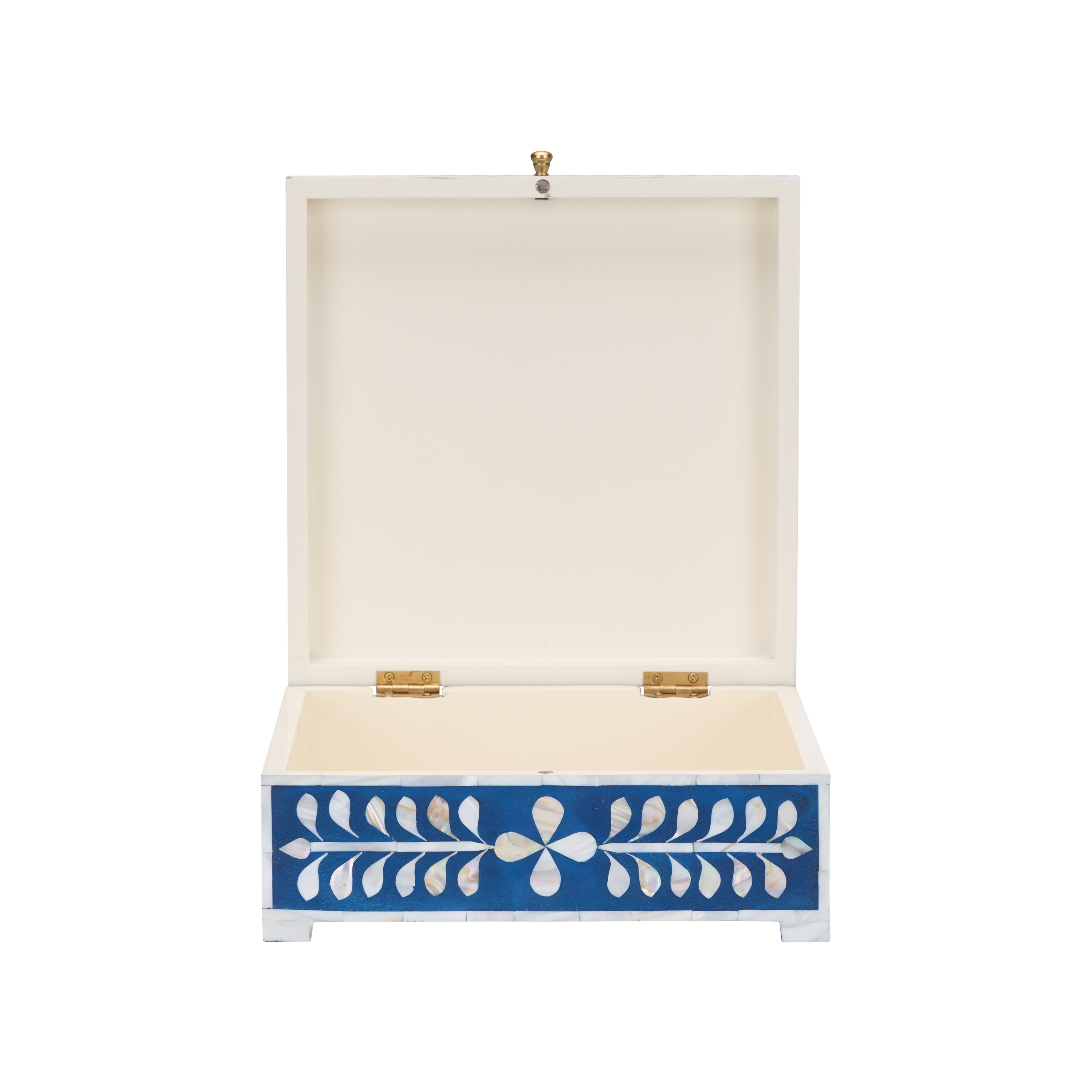 Chelsea House Chelsea House Misc Bone Inlay Box-Blue