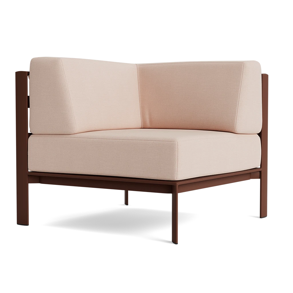 7-pc. Modern Aluminum Sectional Group