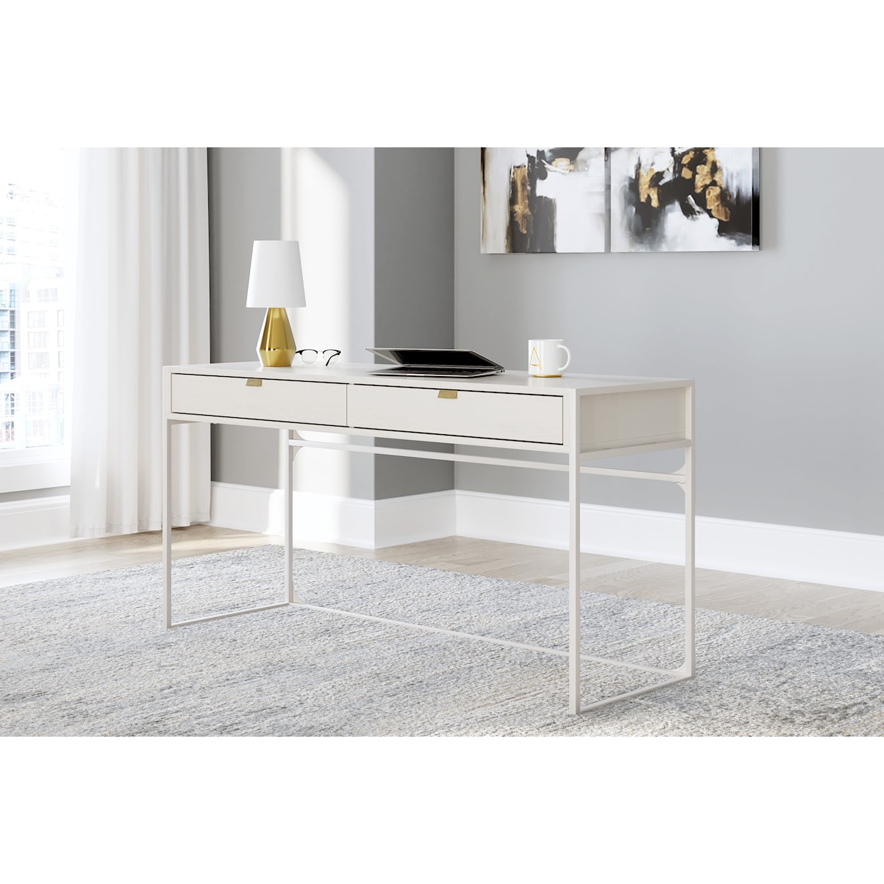 Ashley Furniture Signature Design Deznee Home Office Desk