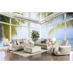 View Sofa and Loveseat Set