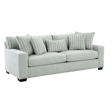 Grady Contemporary Loose Pillow Sofa