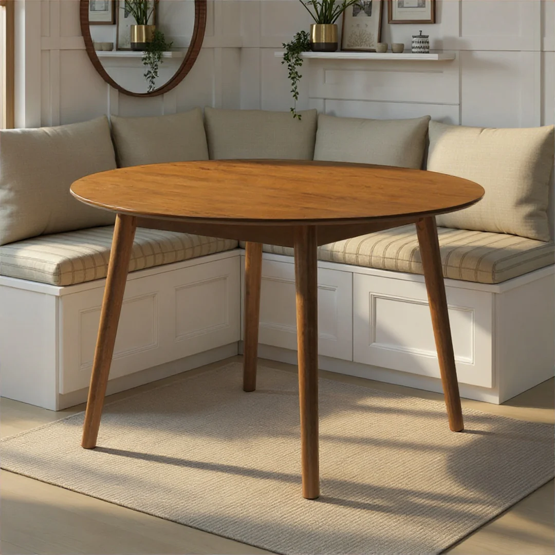 Armen Living Bennet 47" Round Dining Table