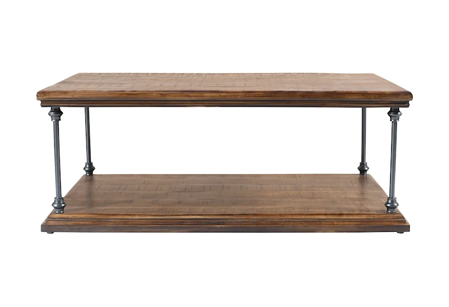 Larson Rectangle Coffee Table by Jofran at VanDrie Home Furnishings