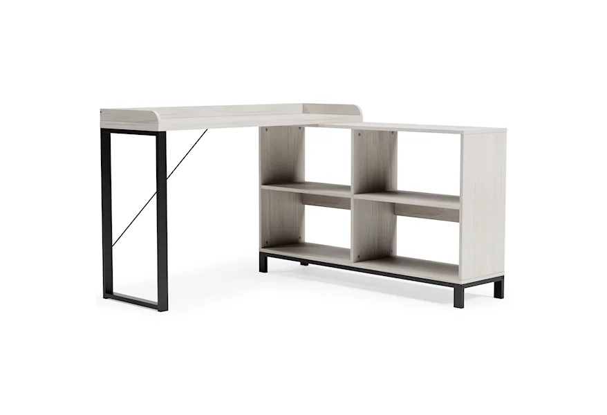 Bayflynn L-Desk by Signature Design by Ashley at Furniture and ApplianceMart