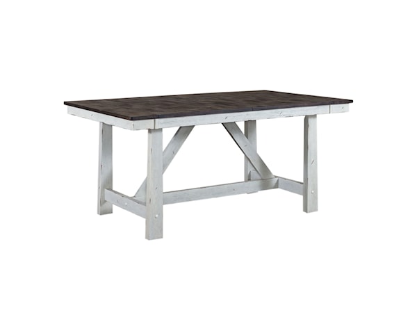 5-Piece Trestle Table Set