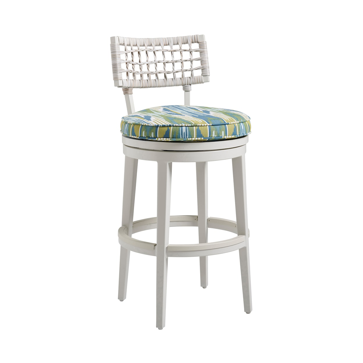 Tommy Bahama Outdoor Living Seabrook Outdoor Swivel Bar Stool