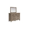 Signature Design by Ashley Furniture Yarbeck Dresser and Mirror