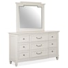 Magnussen Home Willowbrook Bedroom 9-Drawer Dresser and Mirror Set