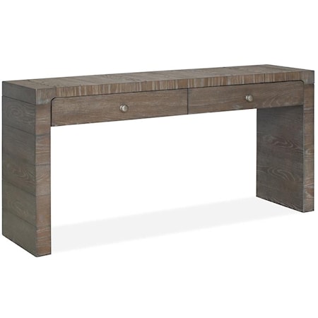 2-Drawer Rectangular Sofa Table