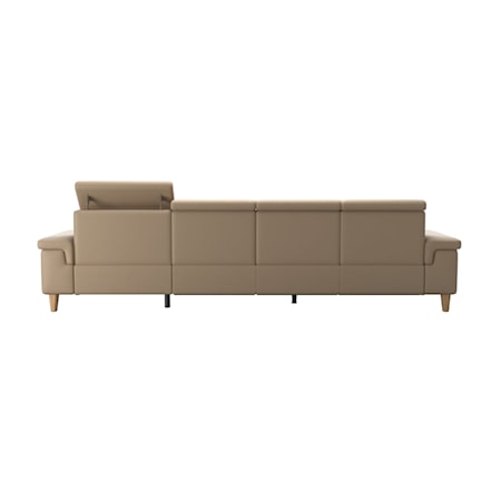 Manual Reclining Sectional Chaise Sofa