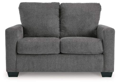 Contemporary Twin Sleeper Sofa with Track Arms