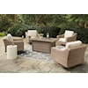 Signature Design by Ashley Beachcroft Outdoor Fire Pit Set