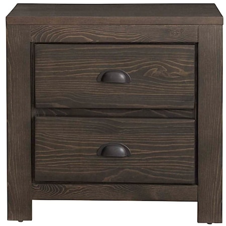 Two-Drawer Nightstand