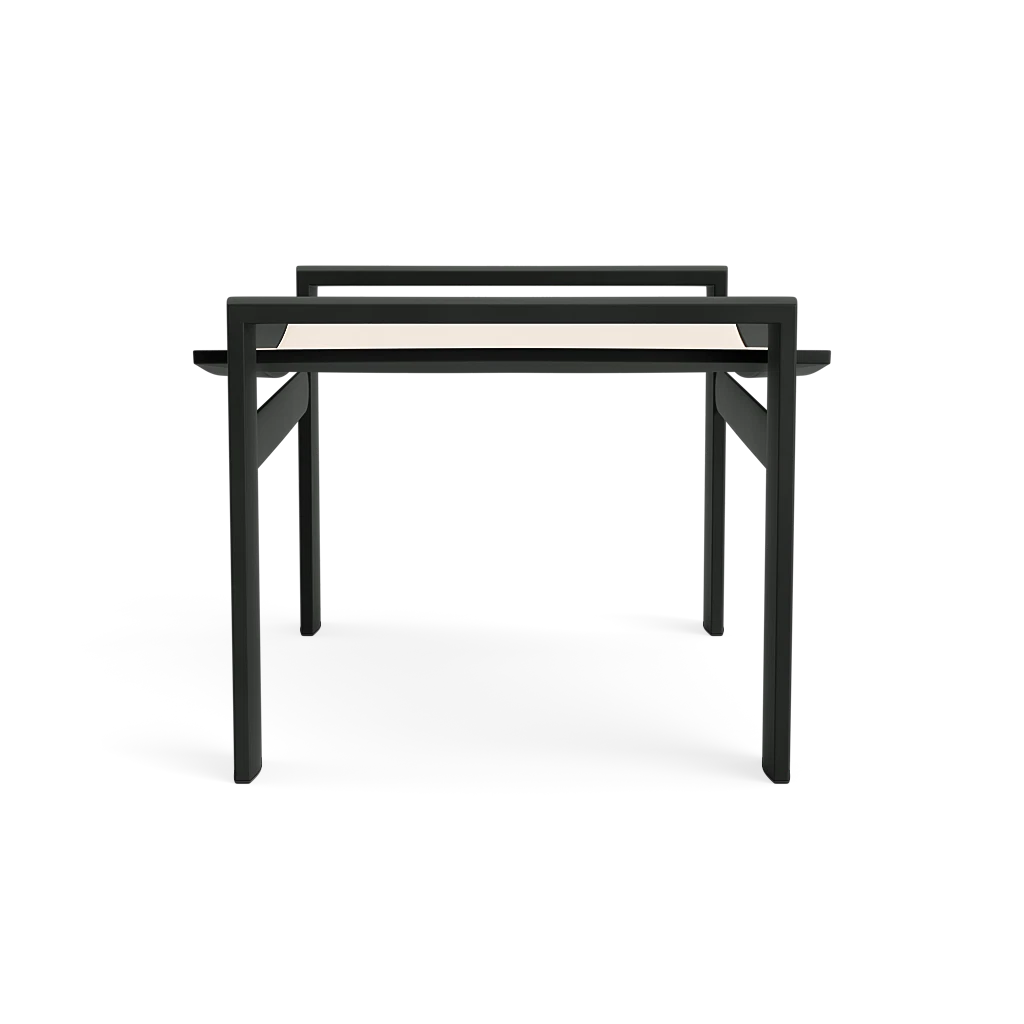 Modern Parabolic Sling Chair Ottoman