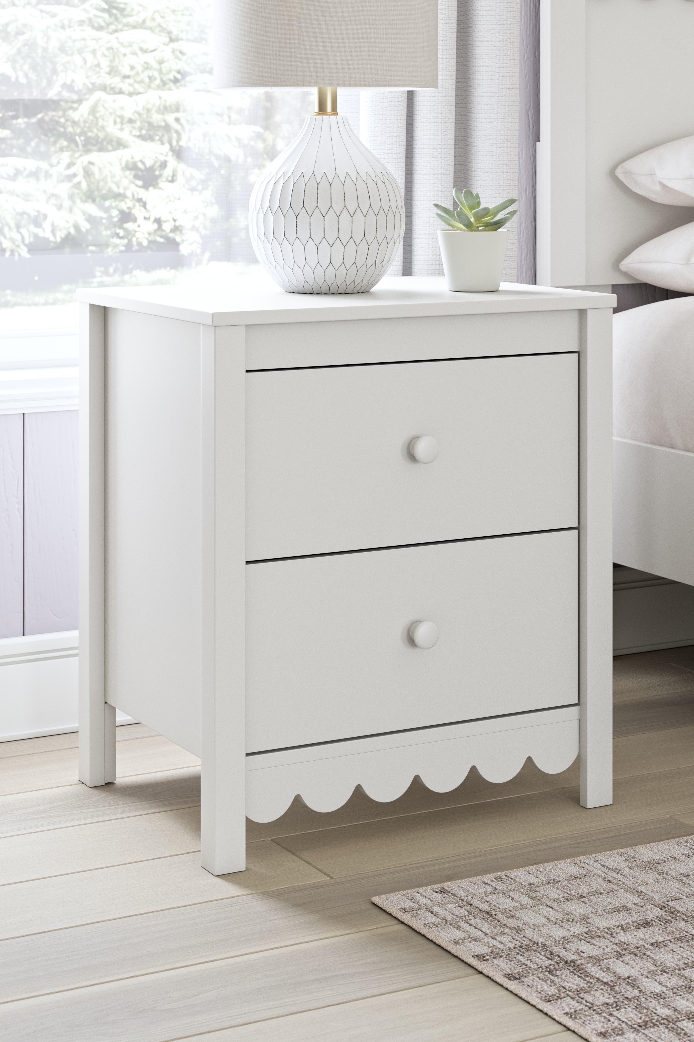 2-Drawer Nightstand