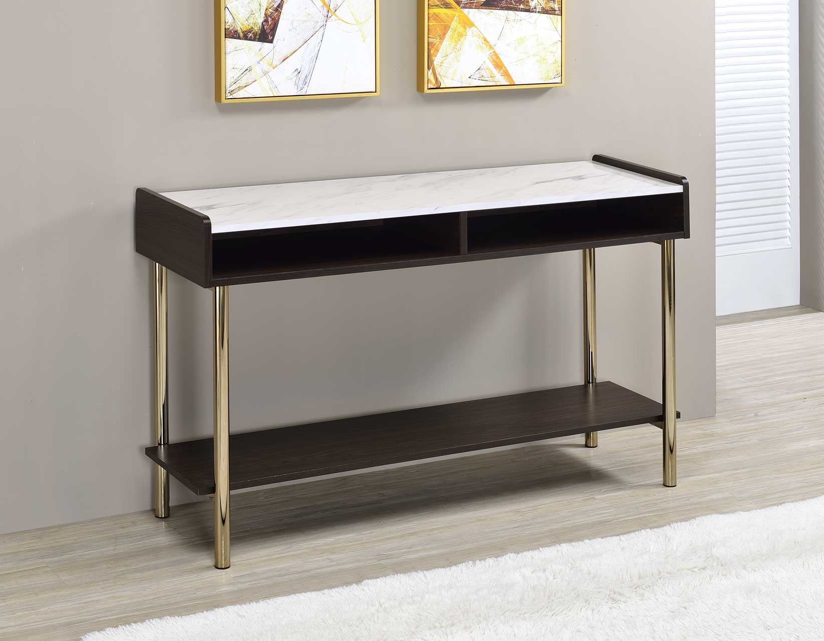 Sofa Table with Storage