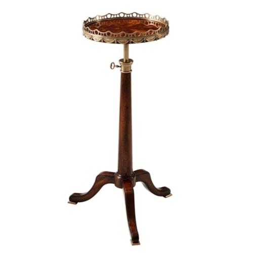 Traditional Adj. Telescoping Lamp Table