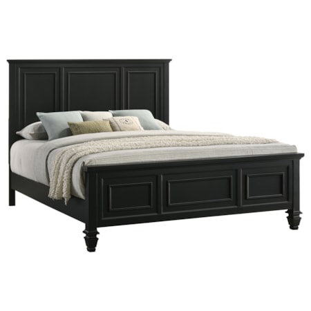 Wood Queen Panel Bed