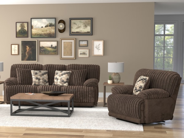 2-Piece Power Reclining Living Room Set