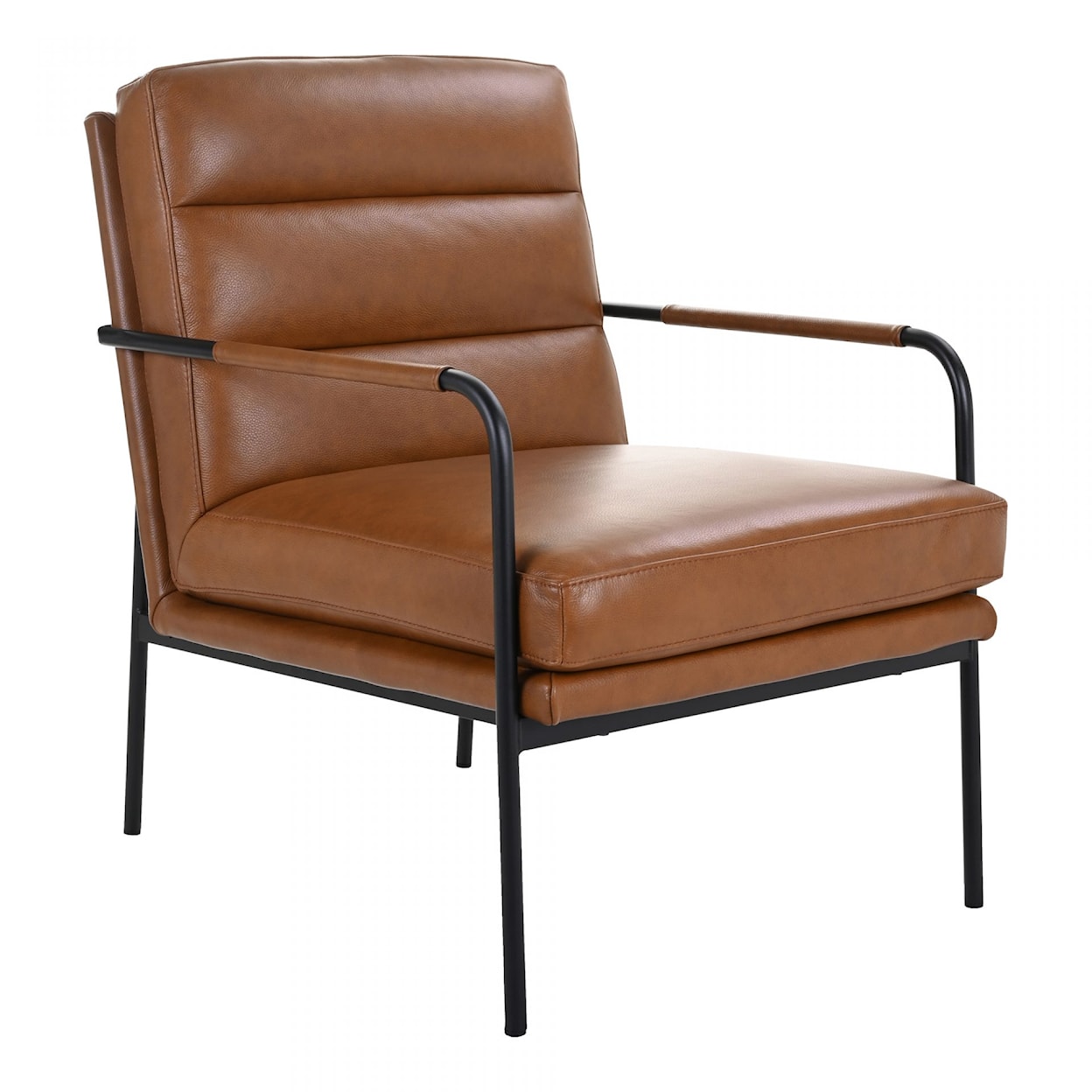 Moe's Home Collection Verlaine Chair Chestnut Brown