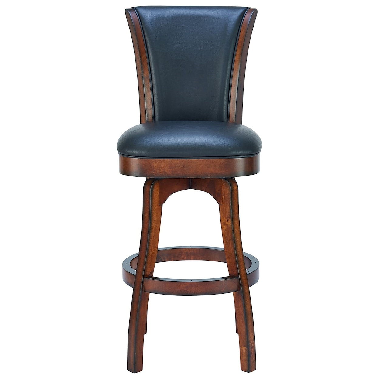 Armen Living Raleigh 30" Bar Height Swivel Barstool