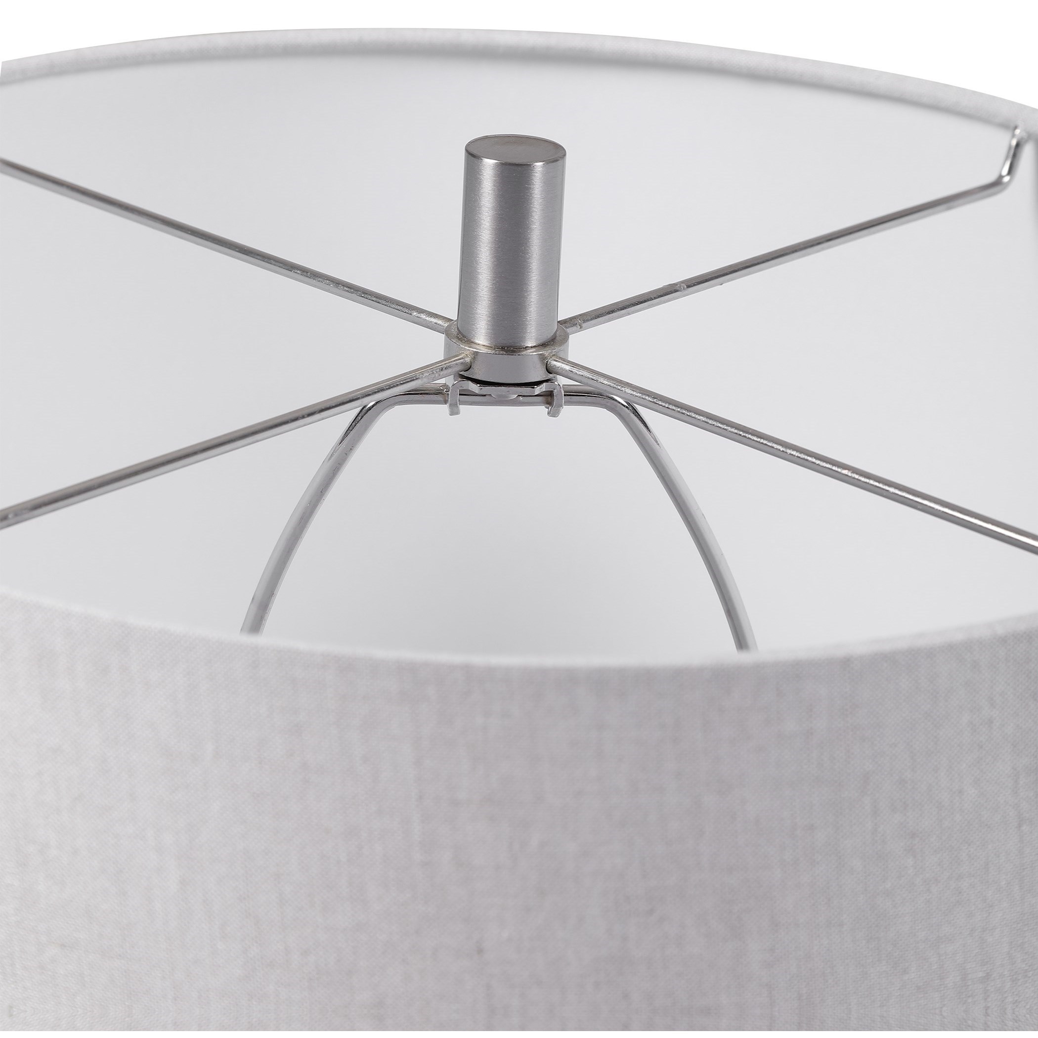 Uttermost Table Lamps Delgado Light Gray Table Lamp