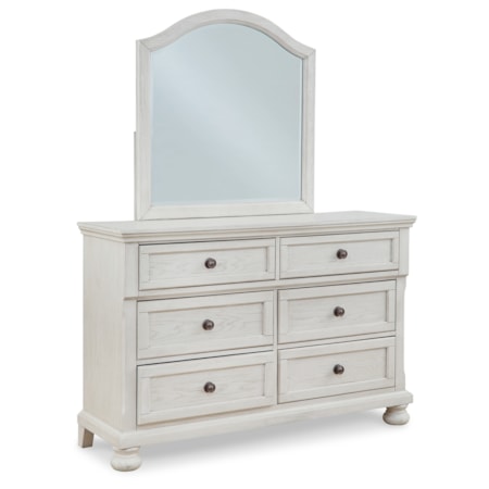 Dresser And Mirror