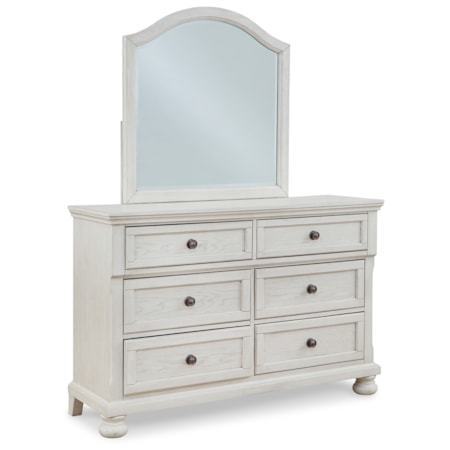 Dresser And Mirror