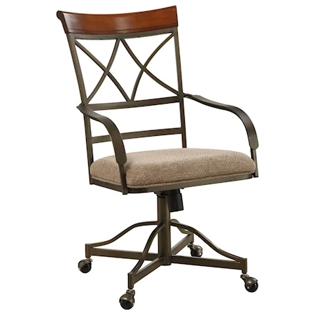 Hamilton Swivel Arm Chair - Set of 2
