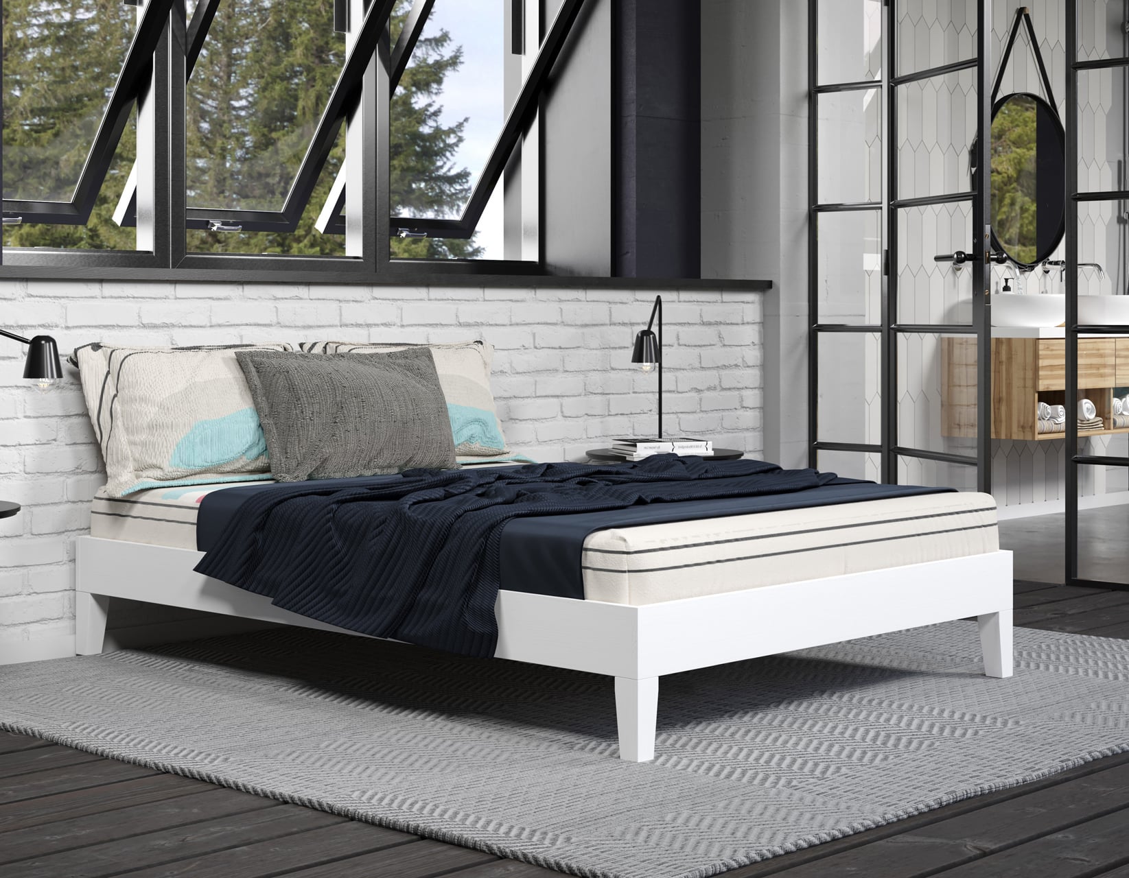 Steve Silver Nix Full Platform Bed