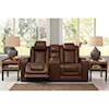 Signature Design by Ashley Furniture Backtrack Power Reclining Loveseat