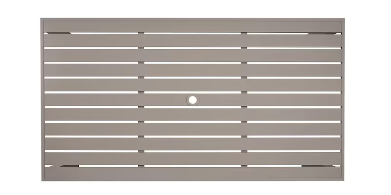 Bassett Bonavista 72" Rect. Outdoor Dining Table w/Umb. Hole