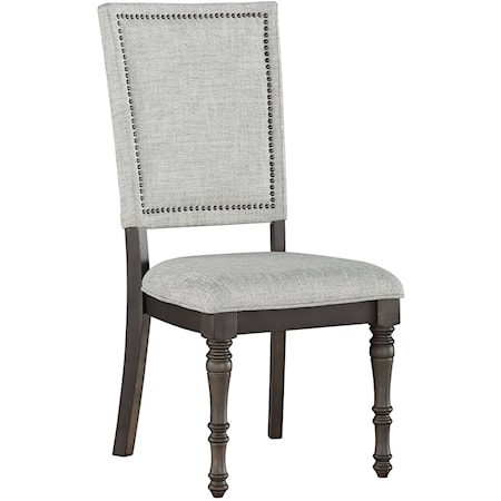 Upholstered Back Chair