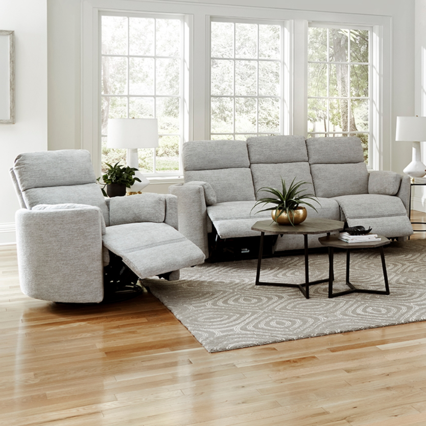 Power Reclining Sofa and Recliner Set