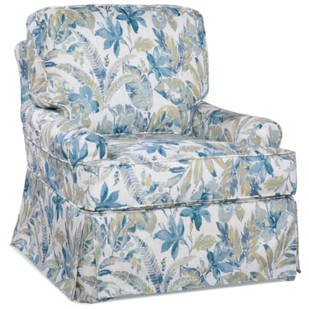 Swivel Glider with Slipcover