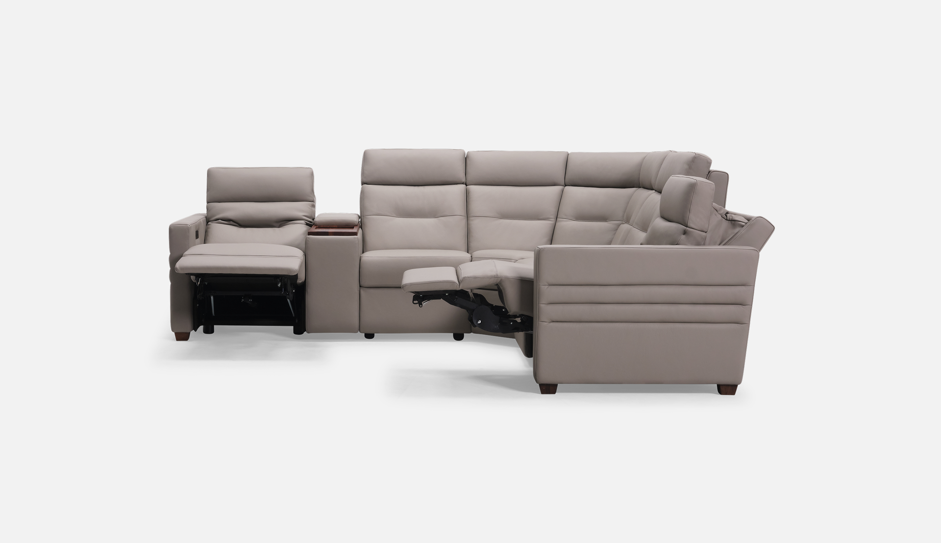 3-Piece Power Reclining Sectional Sofa