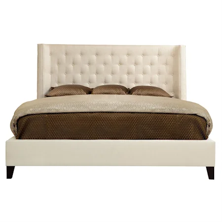 Maxime Fabric Shelter Bed Queen