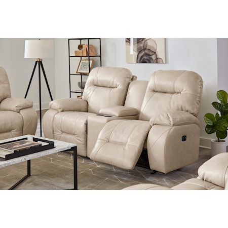 Power Space Saver Console Loveseat