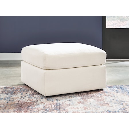 Oversized Accent Ottoman