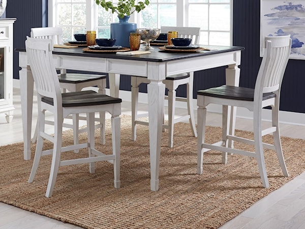 5-Piece Counter-Height Table Set