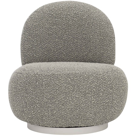 Lulu Fabric Swivel Chair