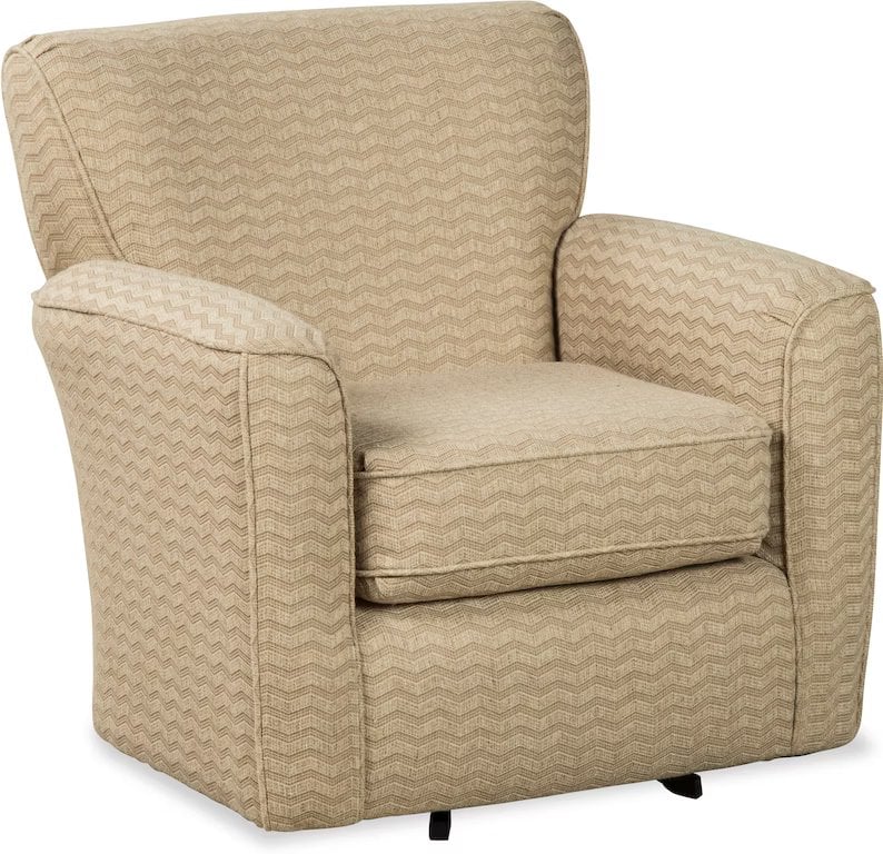 Craftmaster 068710 Upholstered Swivel Chair