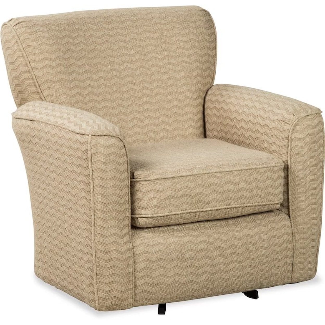 Craftmaster 068710 Upholstered Swivel Chair