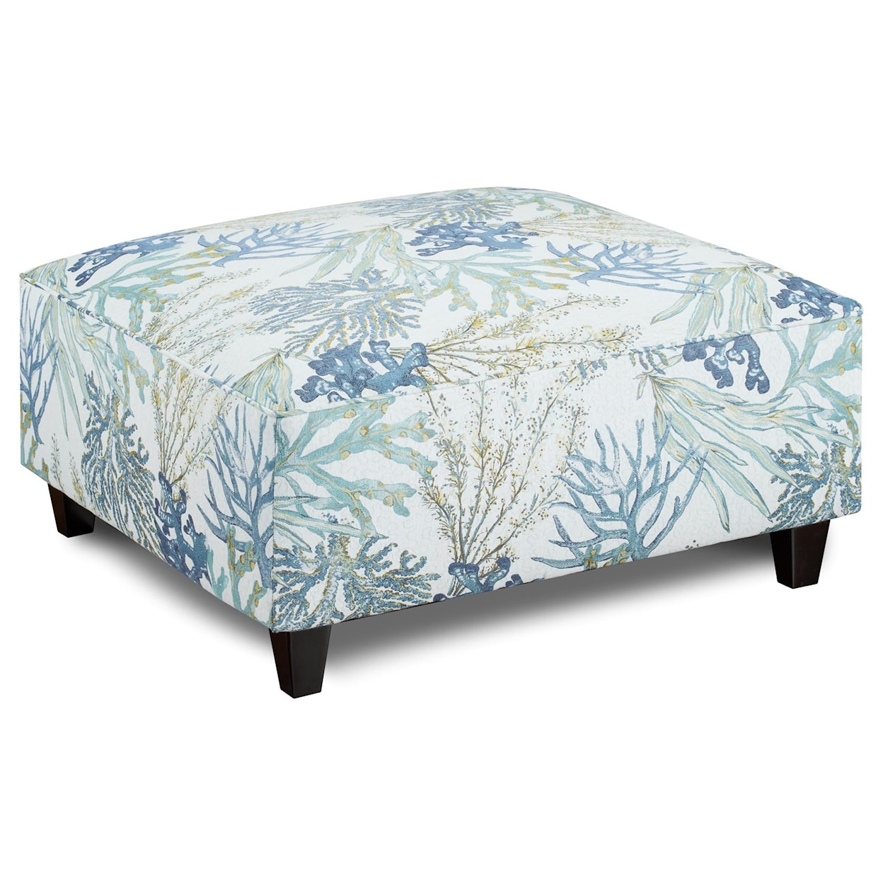 Fusion Furniture 1140 GRANDE GLACIER (REVOLUTION) Cocktail Ottoman