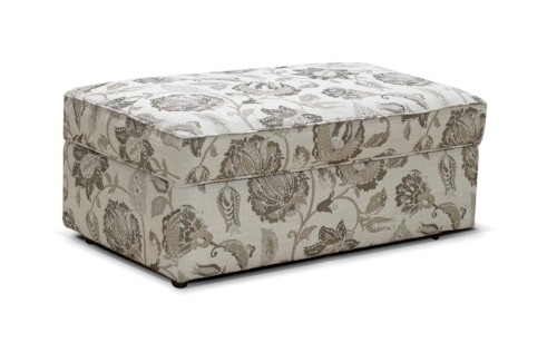 Casual Storage Ottoman with Casters