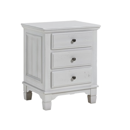 3-Drawer Nightstand