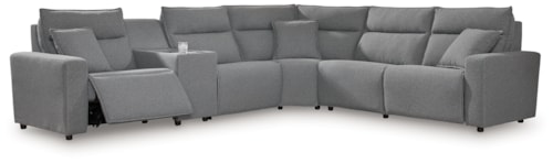 6-Piece Power Reclining Sectional